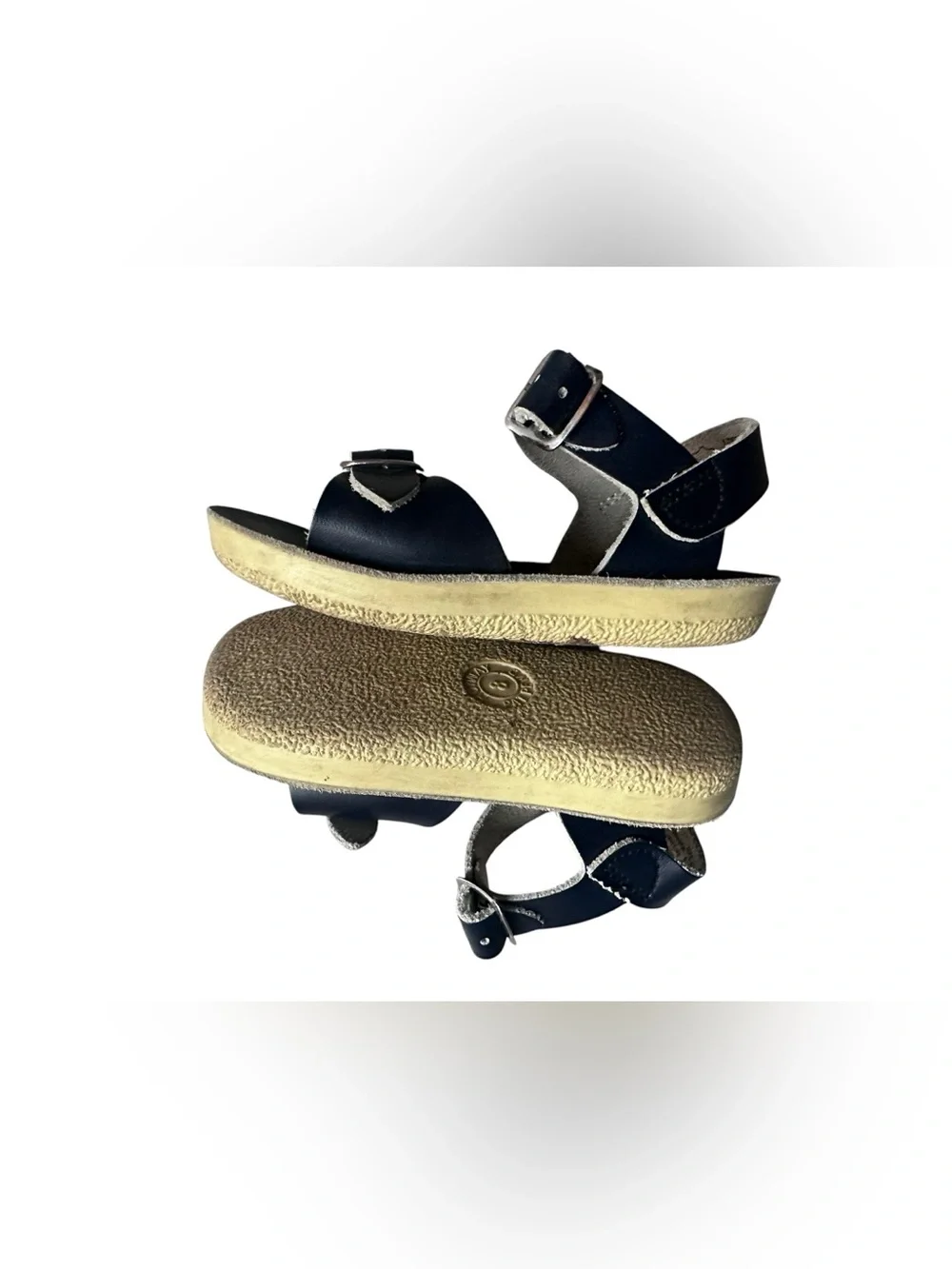 Salt Water‎ Sun-San Surfer Sandals Navy Blue Toddler Size 8